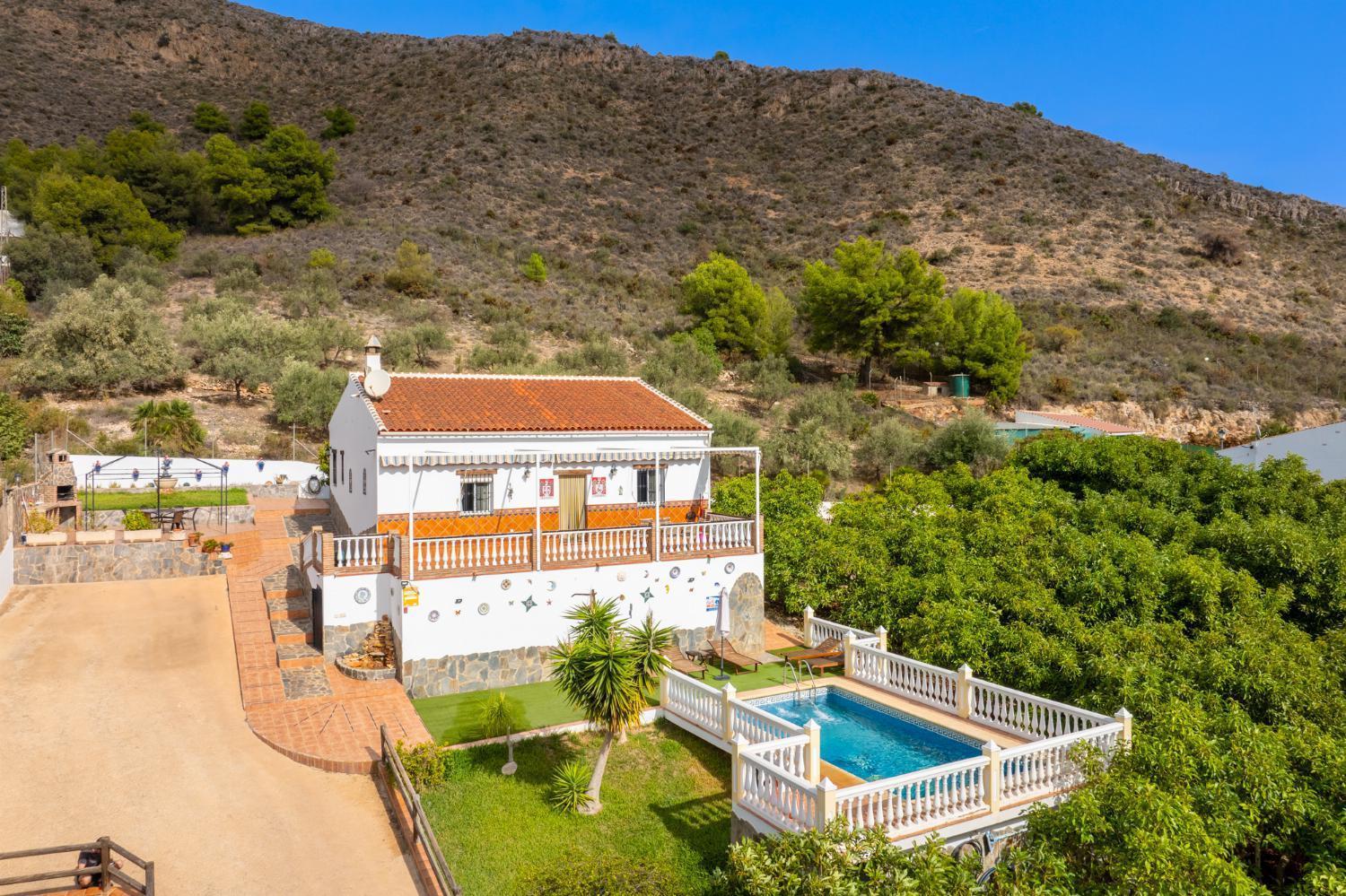 Villa Medina Paloma Frigiliana Exteriér fotografie